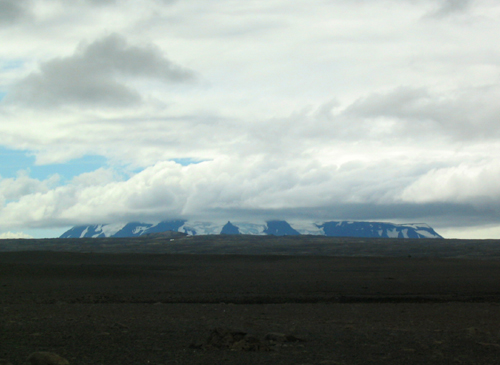 Glaciares entre Langjökull y Hofsjökull